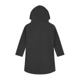 Gray Label Šaty s kapucňou, takmer čierne