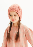 Kids on the Moon Pink Beanie
